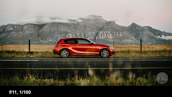 Car photography BMW M135i