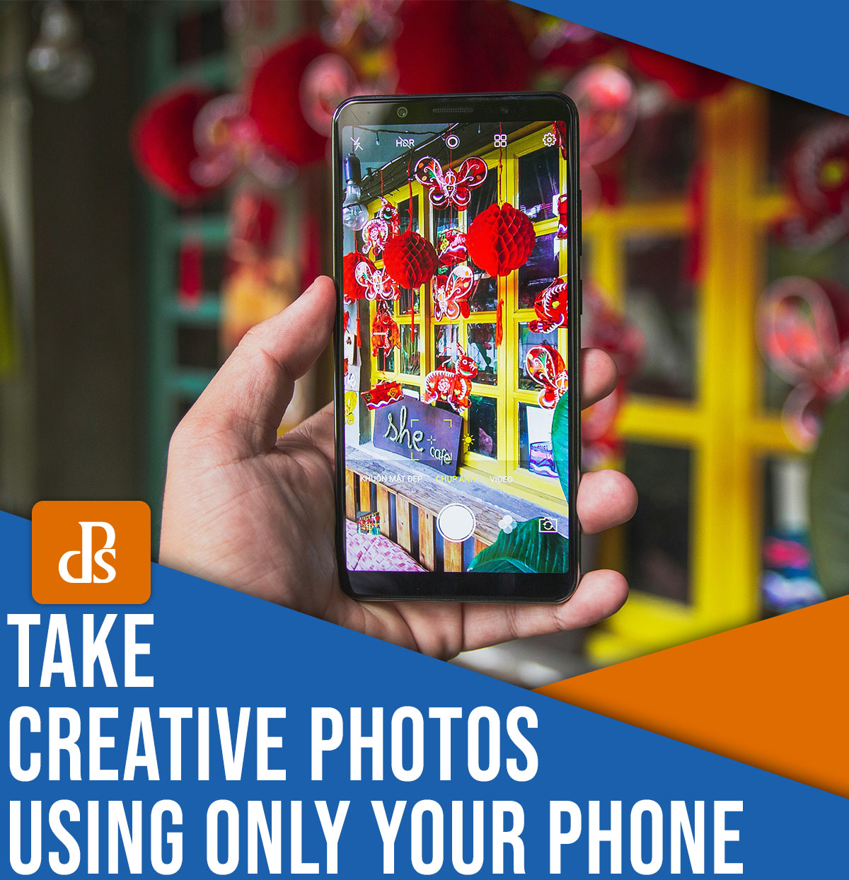 Take creative photos using only your phone