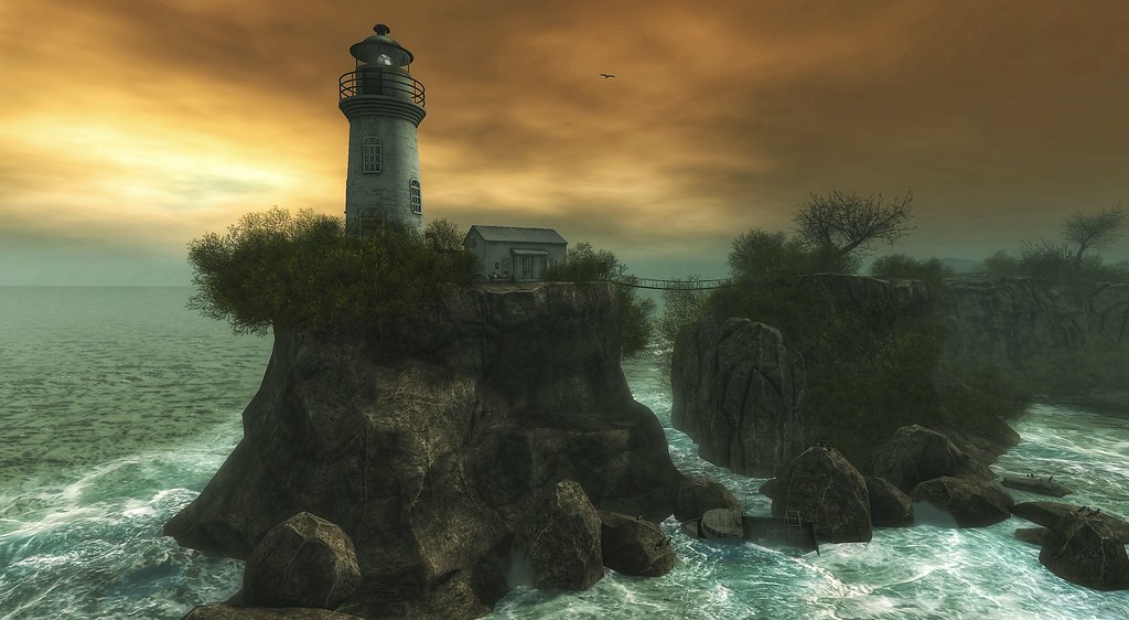 Lighthouse at the Isle of May