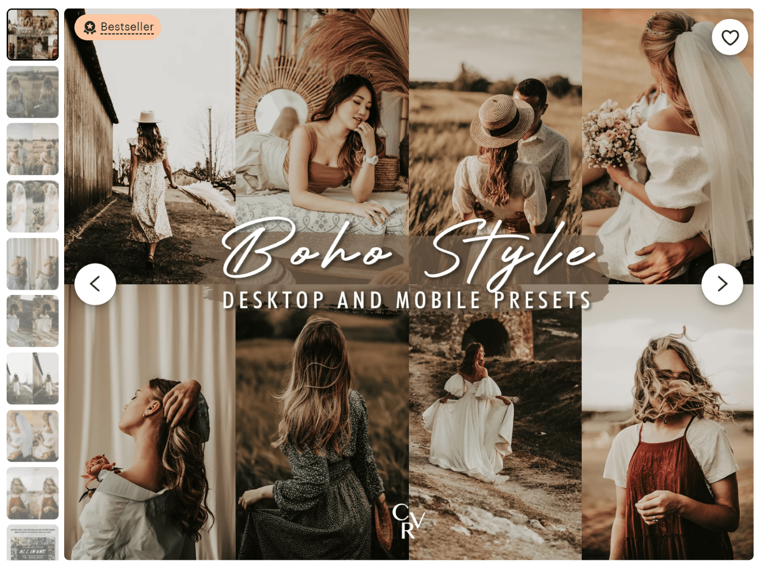 Boho Style presets for Lightroom