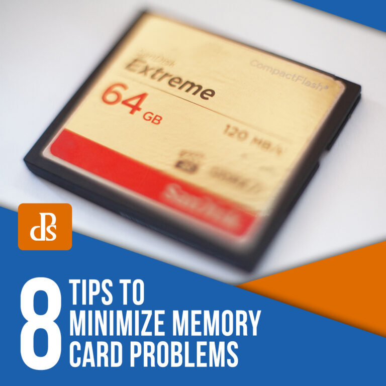 8 Tips to Prevent Memory Card Problems