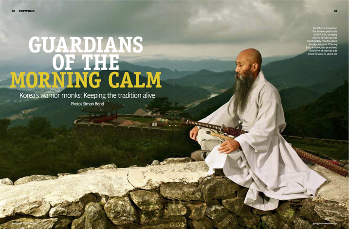 Guardians of the Morning Calm magazine spread