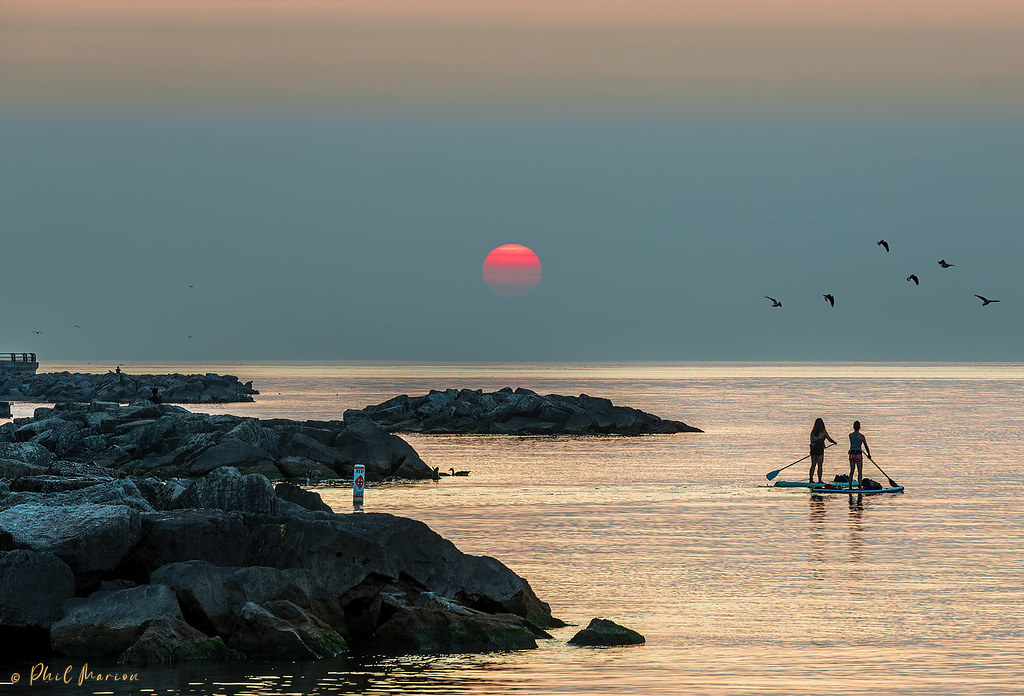 Sunrise over Balmy Beach