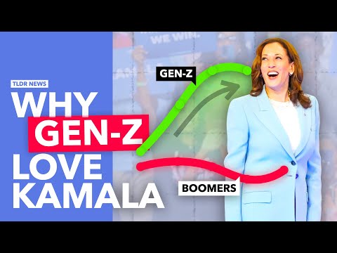 Why Is Kamala Harris So Popular with Young Voters?