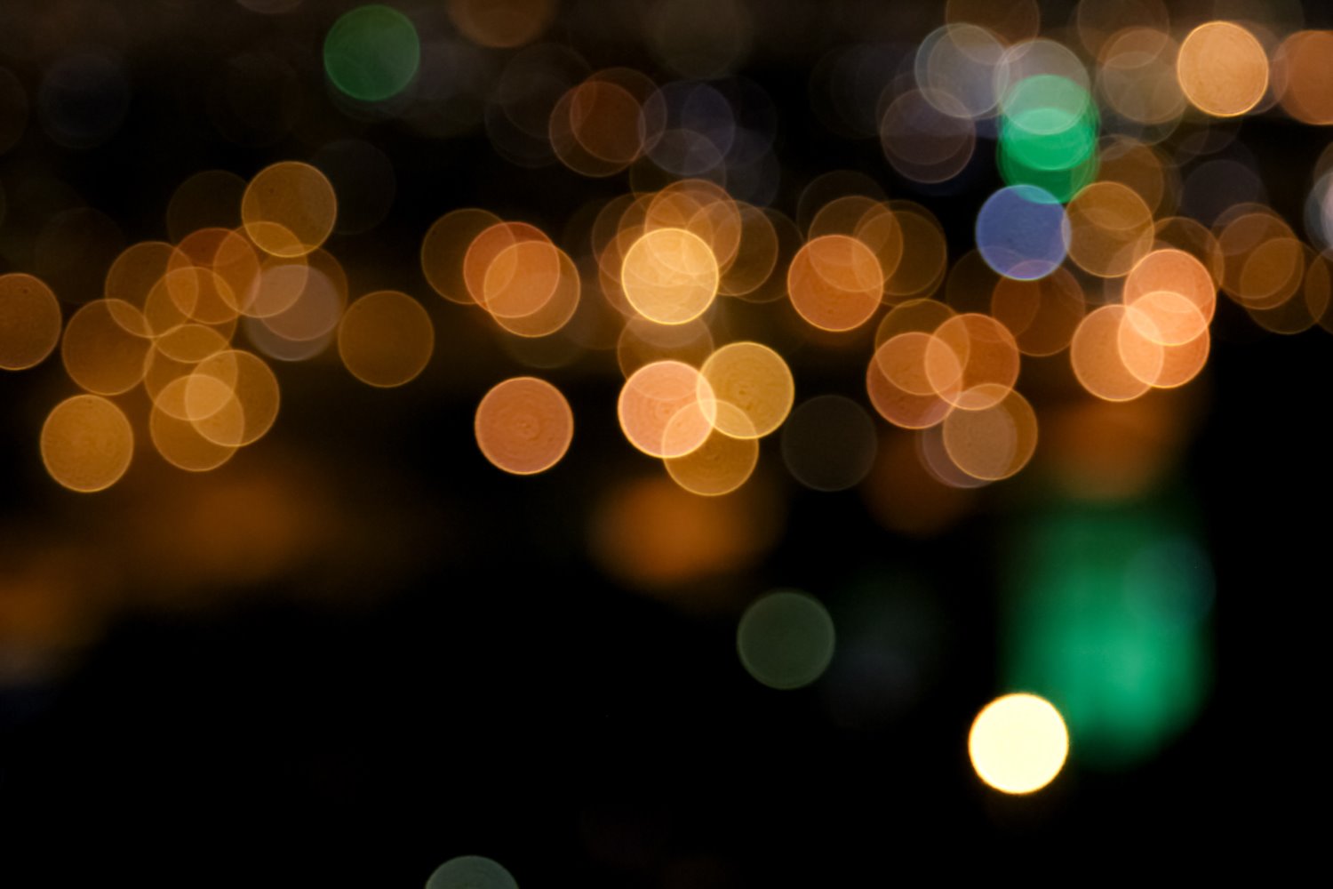 Bokeh effect in photography