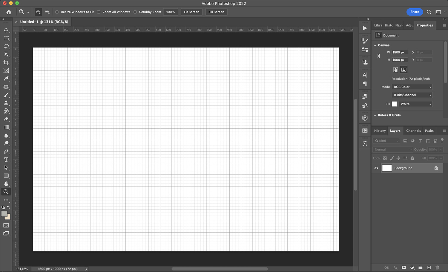 How to create grids and guides in Photoshop