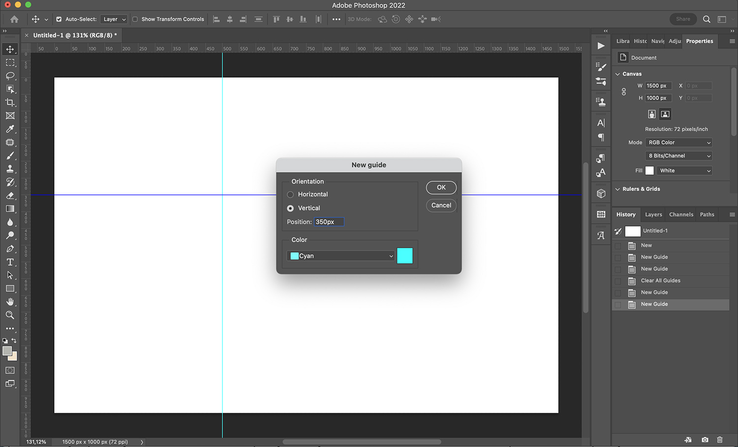 How to create grids and guides in Photoshop