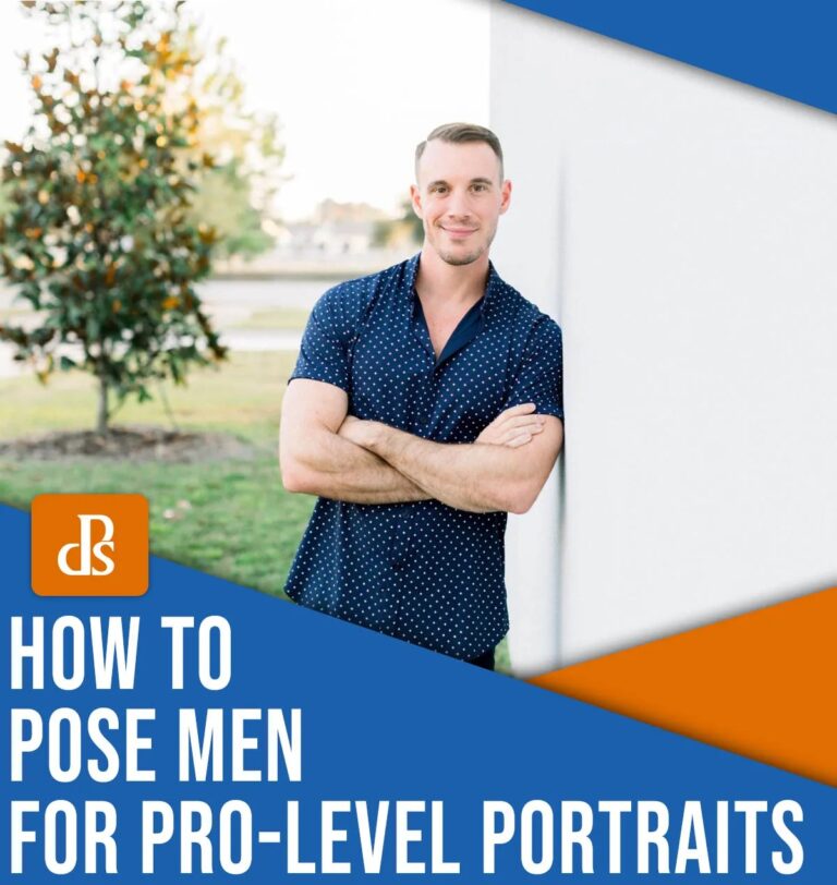 How to Pose Men (Posing Ideas + Male Photography Tips)