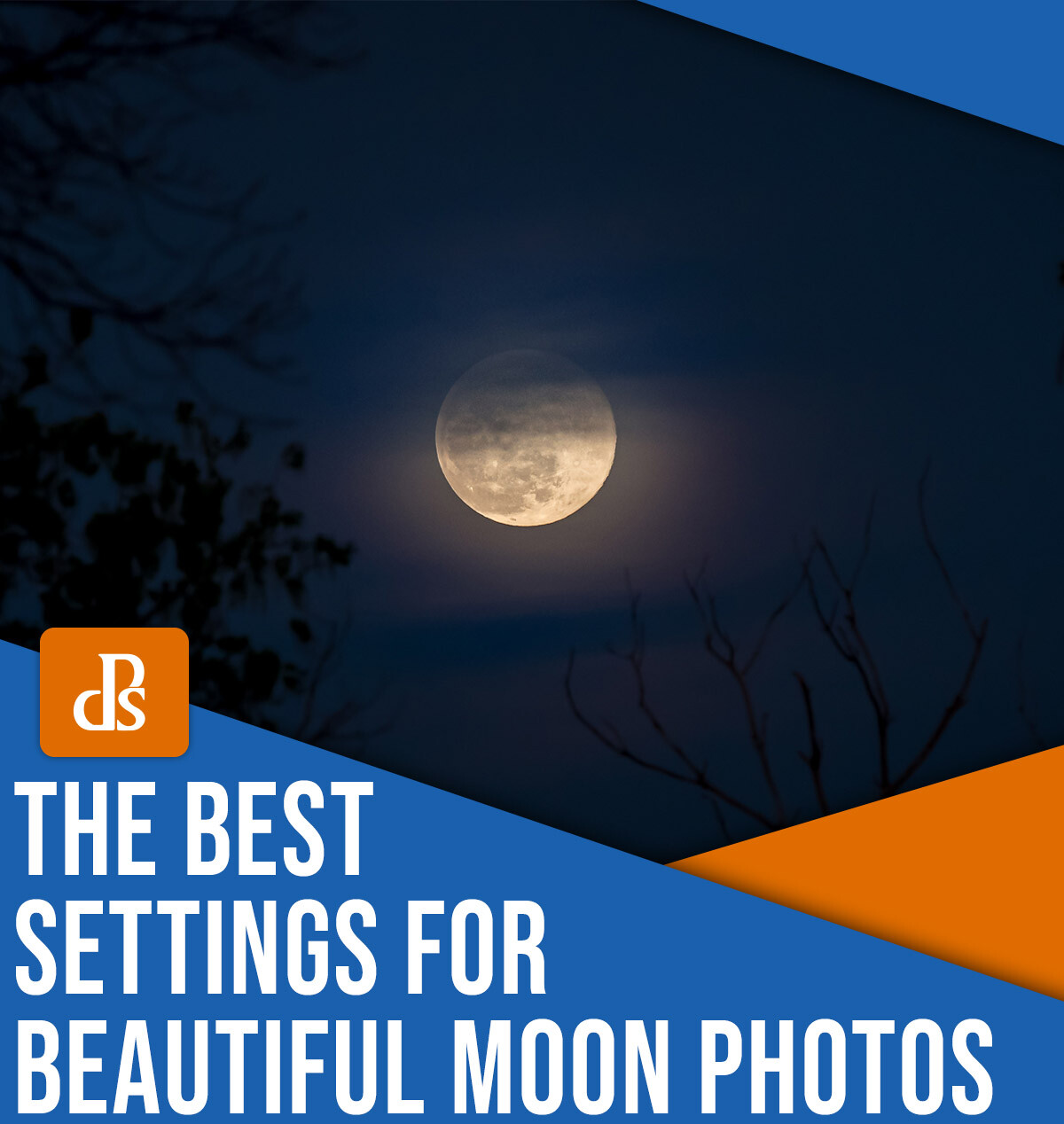 The best settings for beautiful moon photos