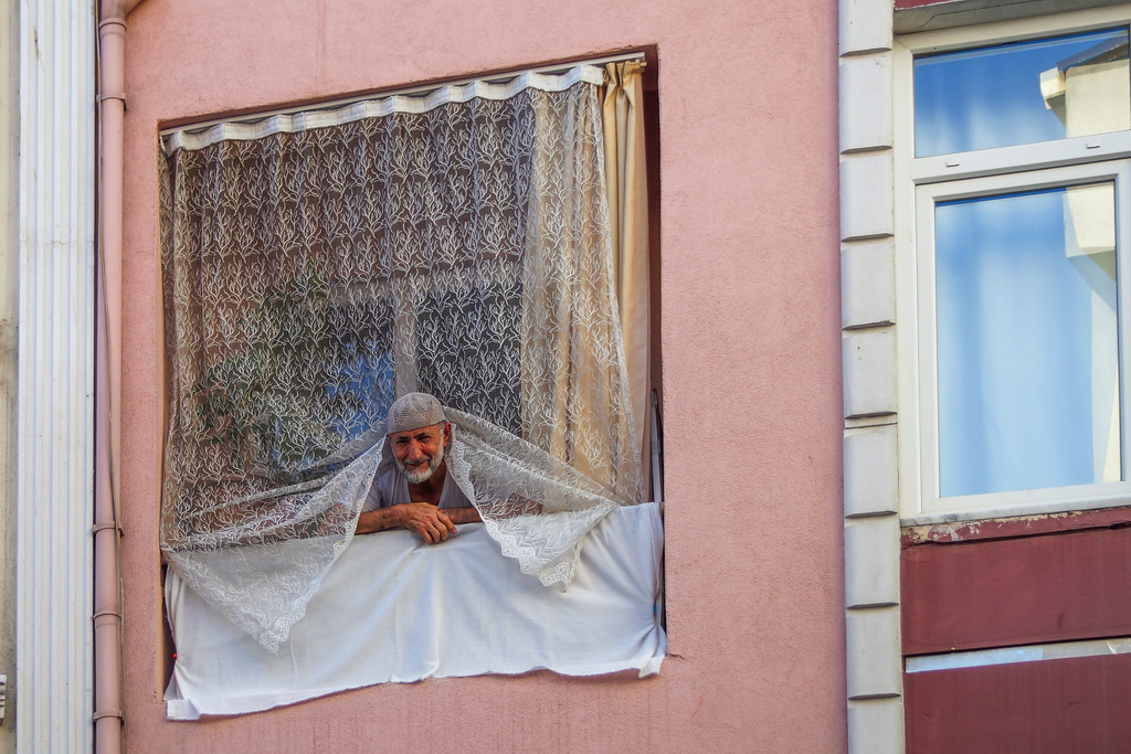 Old man at window (Weekly Snaphot)