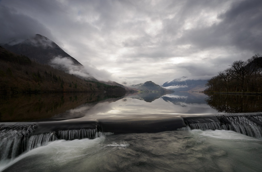 Crummock over the wier