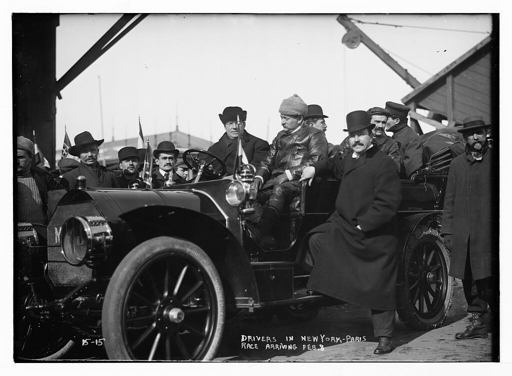 New York - Paris race drivers (LOC)