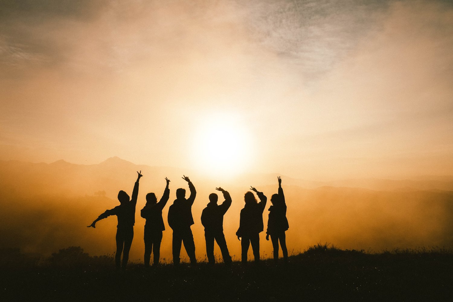 Silhouette photography