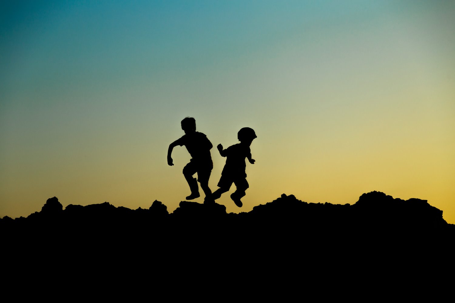 Silhouette photography