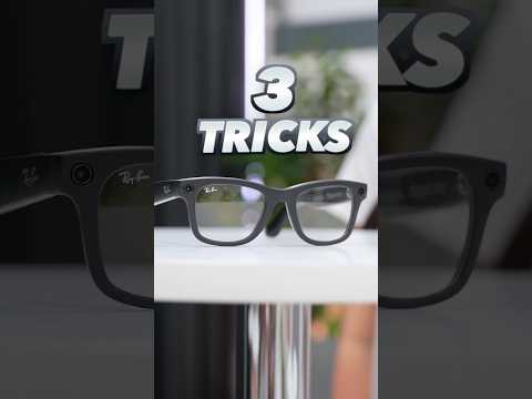 Ray-Ban Meta AI glasses - 3 Tricks!