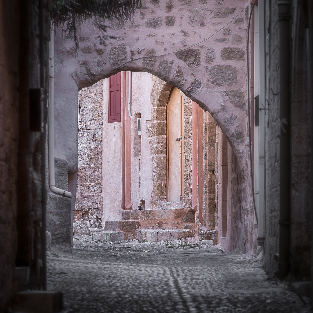 Pastel Medieval Architecture