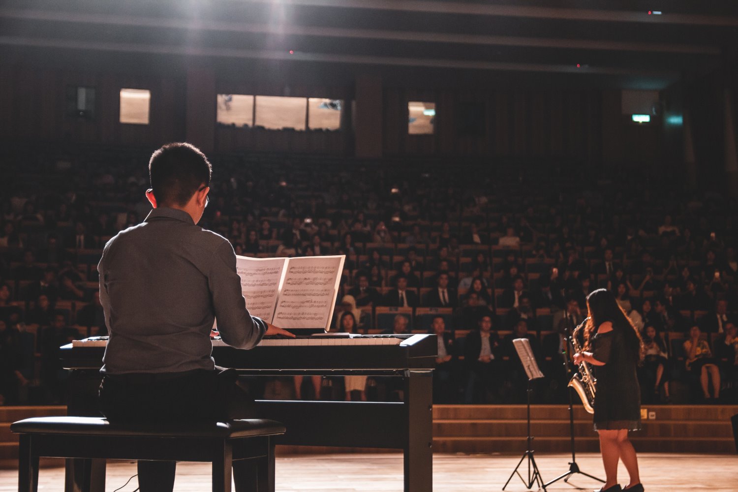 Concert photography settings