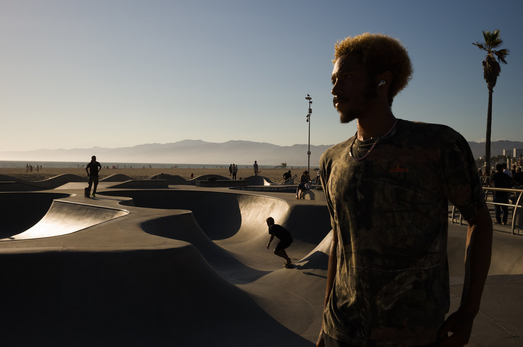 Skate Park at Sunset
