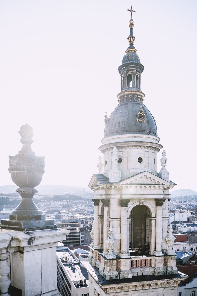 View from St. Stephen's Basilica, Budapest, August 2025