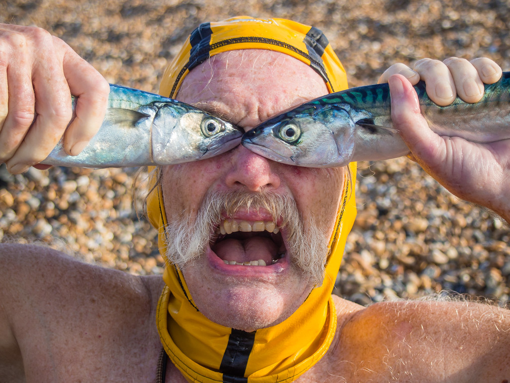 Dave Sawyers fish face again