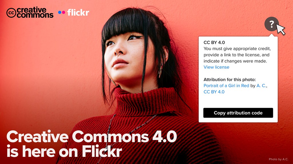 Creative Commons 4.0 has arrived on Flickr!