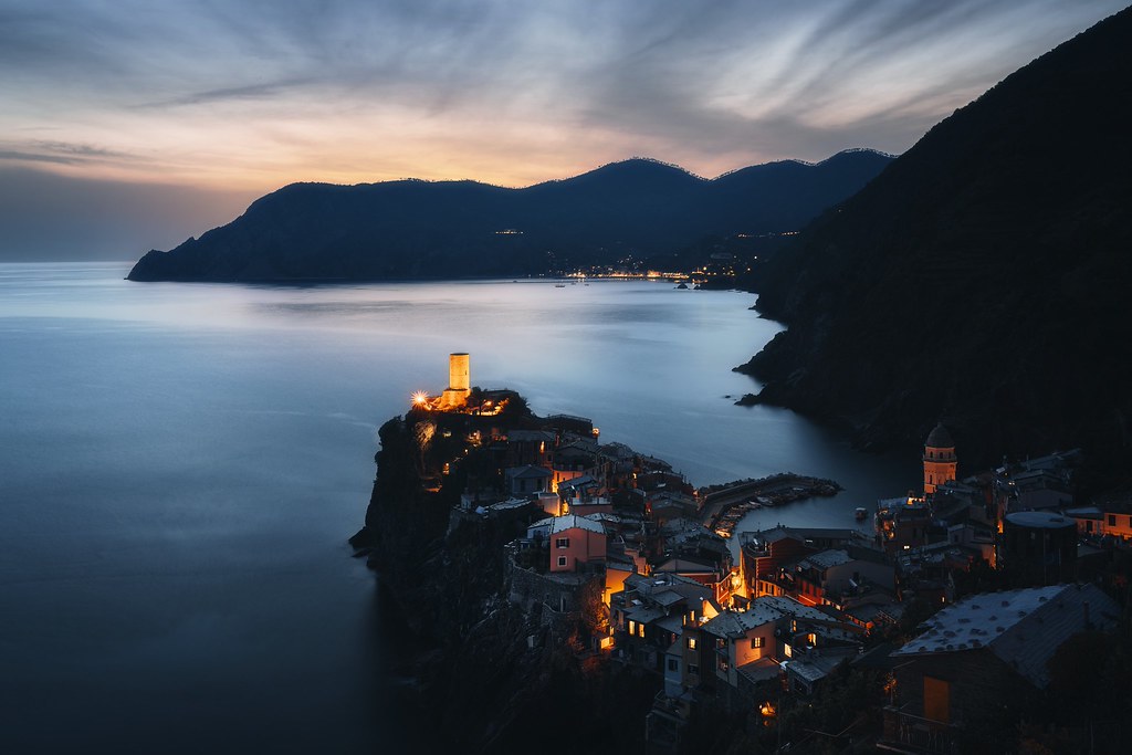 Last Light Over Vernazza