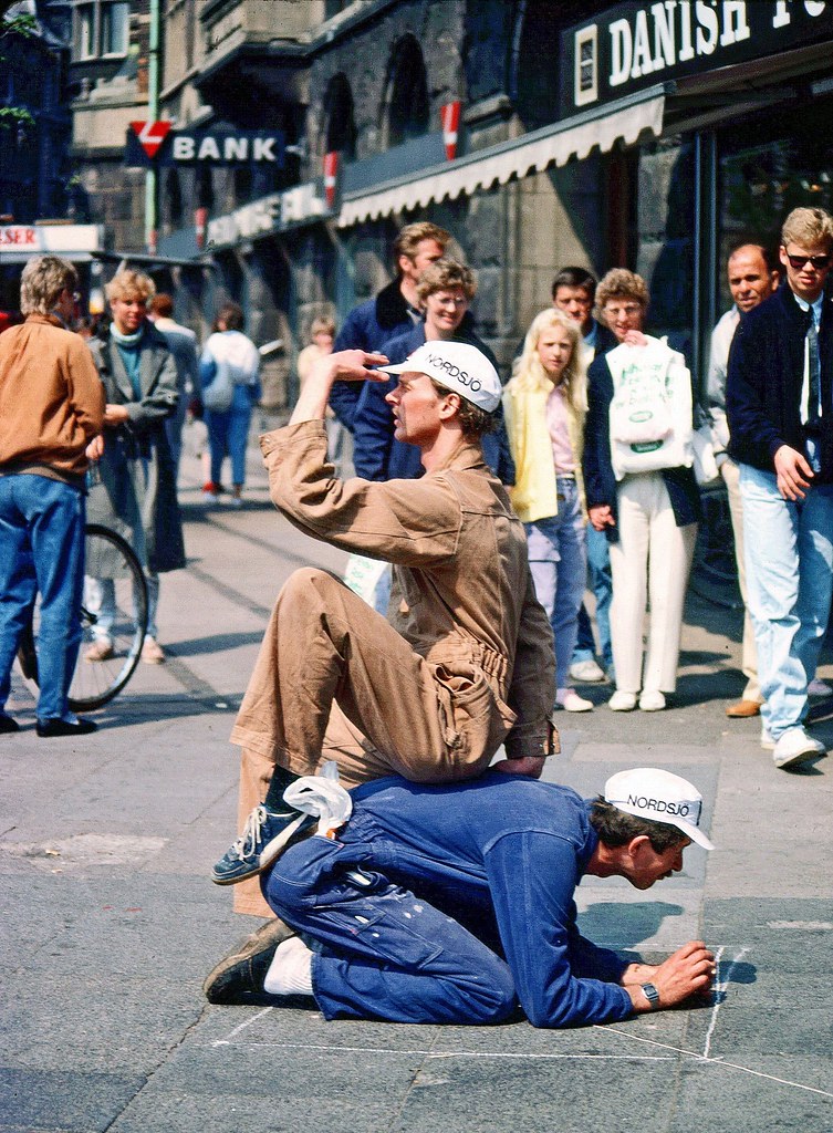 Street performers, Copenhagen