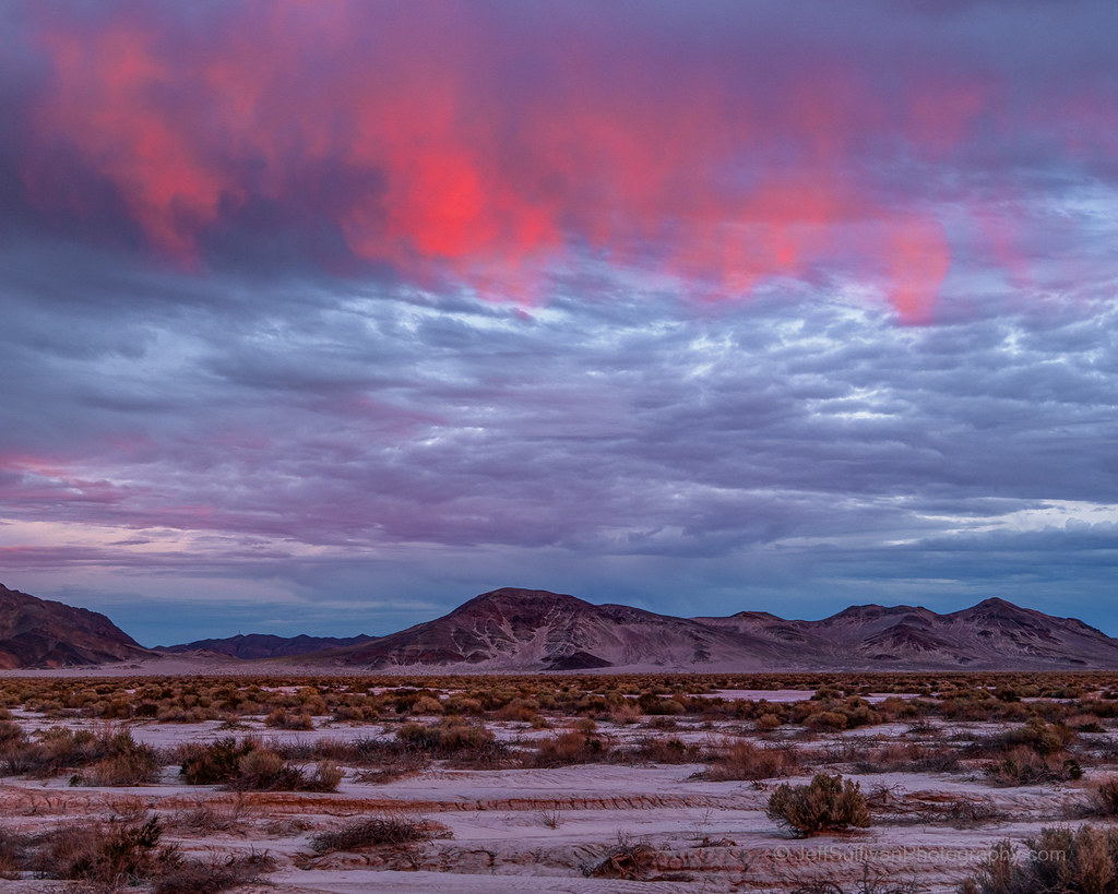 Death Valley Winter Sunset