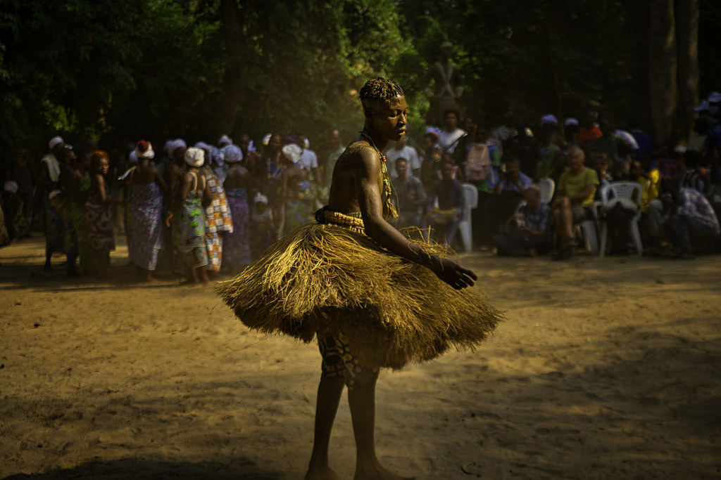 KOKU DANCER OF BENIN