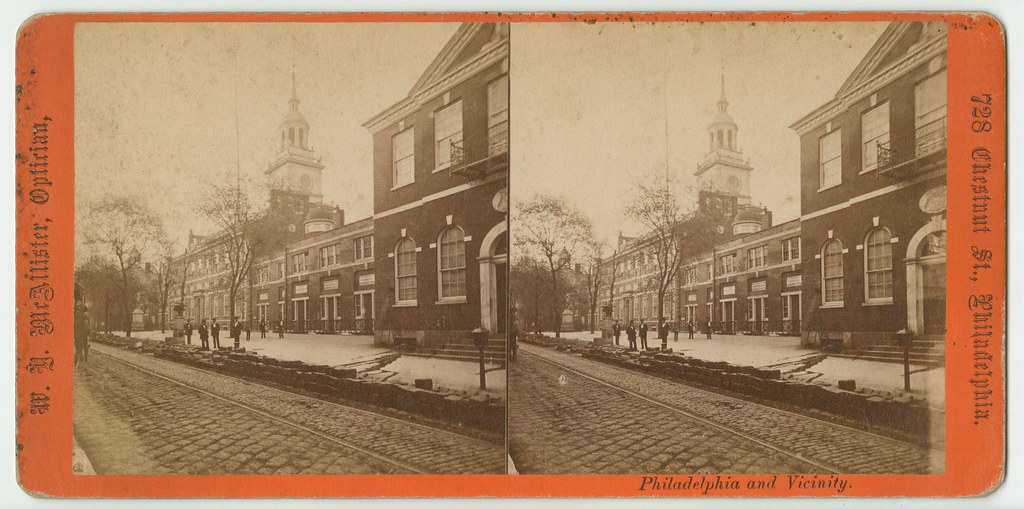 Independance [sic] Hall. ca. 1875.