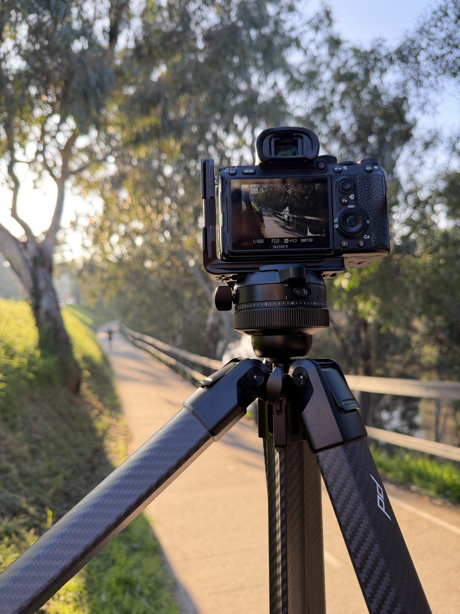 Peak Design Pro Tripod - Stands on its own three feet?