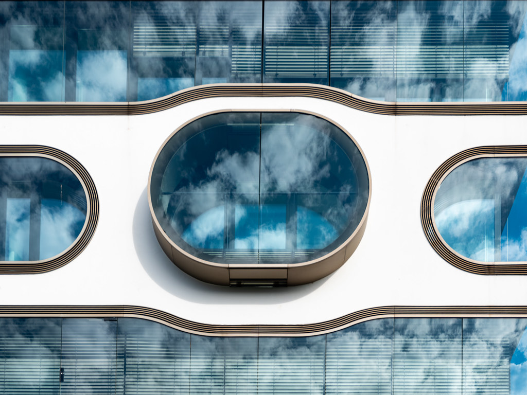 blue ice window